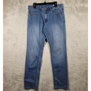 Buffalo David Bitton Axel Slim Stretch Mens 34x34 Blue Denim Jeans